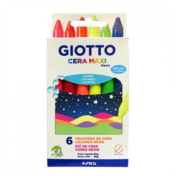 Crayon Giotto x6