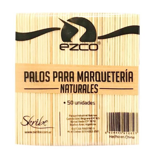 Palito Helado x50 Natural