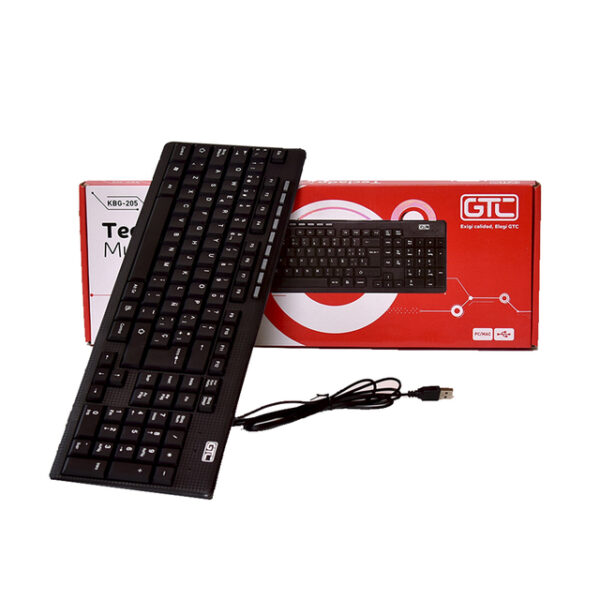 Teclado GTC USB Multimedia 206