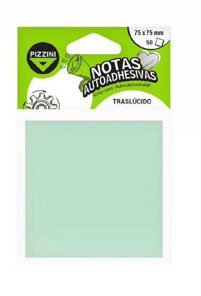 Block Notas Pizzini Translucido