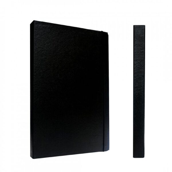 Caja Fibra Negra 6cm