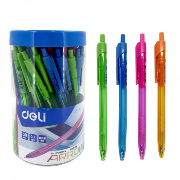 Bolígrafo Deli Fashion Retractil
