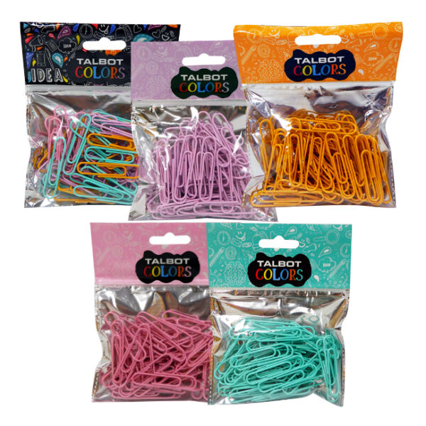 Clip Pastel 50mm x50uni