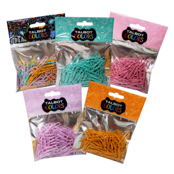 Clip Pastel 25mm x100uni