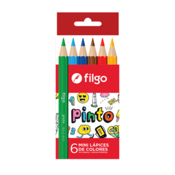 Lápiz x6 Cortos filgo