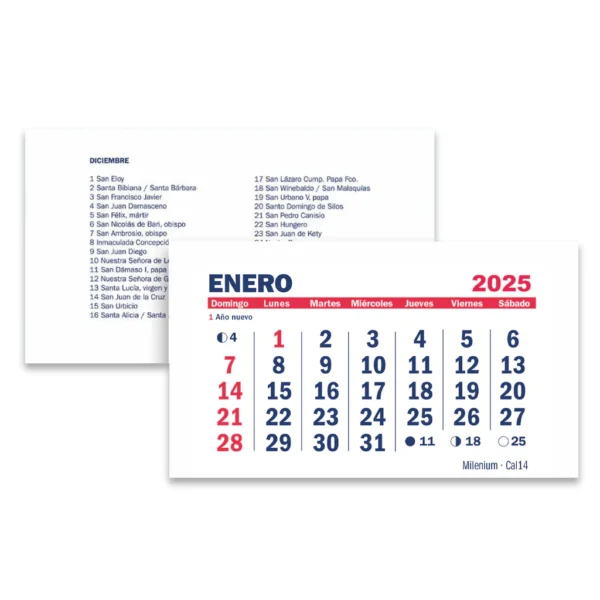 Calendario Cal 12