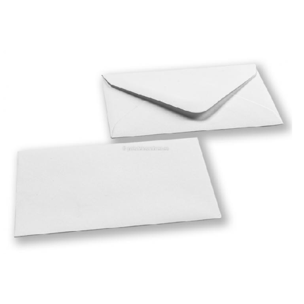 Sobre Tarjeta Blanco 80gr, pack x100