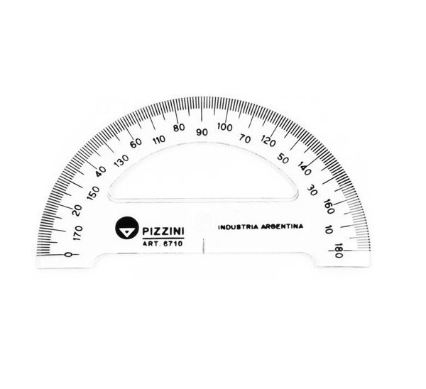 Transportador 180 grados