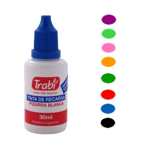 Tinta Trabi de Pizarra, Varios Colores