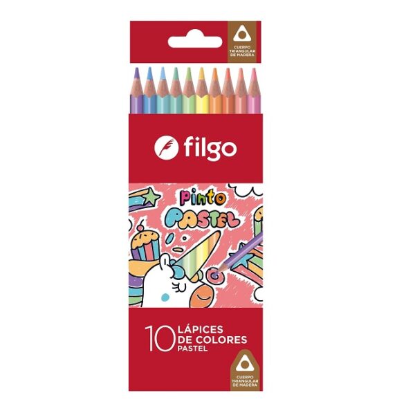 Lápiz Filgo Pastel x10