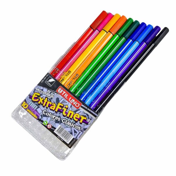 Microfibra Util Uno x10 Surtidas