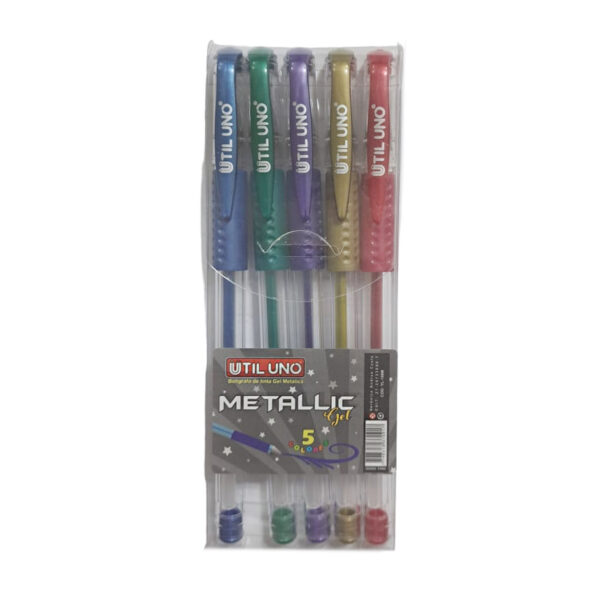 Boligrafo Util Uno Metalizadox5