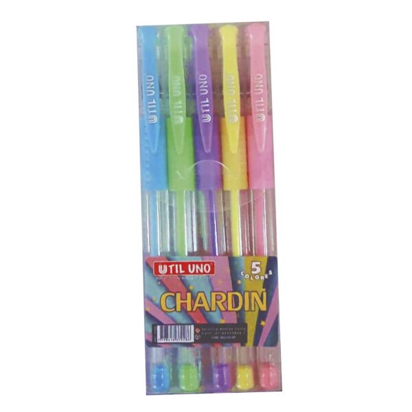 Boligrafo Util Uno Pastel x5