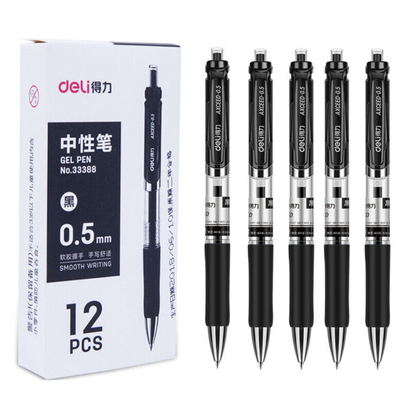 Boligrafo Deli Gel Retractil S02