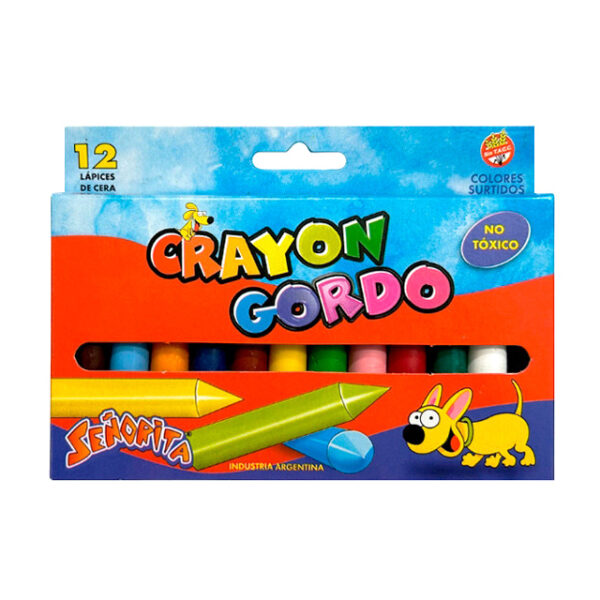 Crayon STA Gordo x12 Jumbo