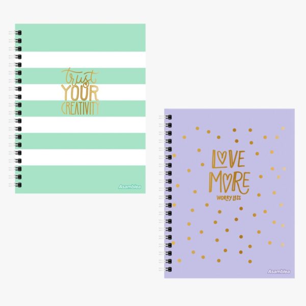 Cuaderno Asamblea 16x21 T/D 84 hjs Ray Vmotivos