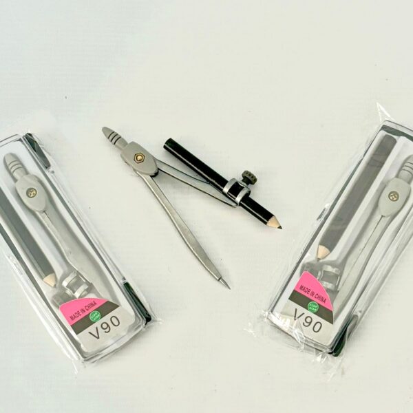 Compás Metal con lapiz