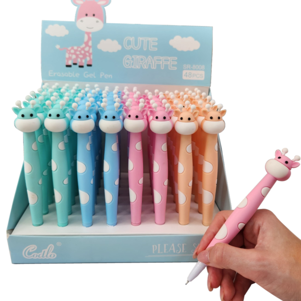 Boligrafo Borrable Fantasia Cute Recargable Tanque 2g