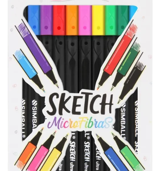 Microfibra Simball x10 surtida clasico