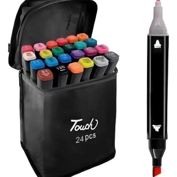 Marcador Touch x24 Doble Punta Artistico