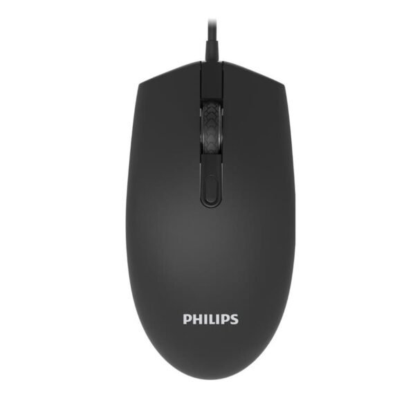 Mouse Philips Negro Serie 2000 Con Cable