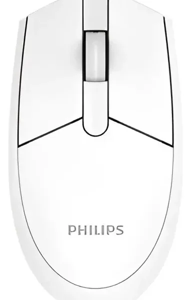 Mouse Philips Blanco Serie 3000 Inalambrico