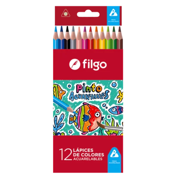 Lápiz Filgo Acuarelable x12