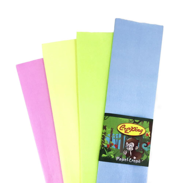 Papel Crepé X10 Pastel