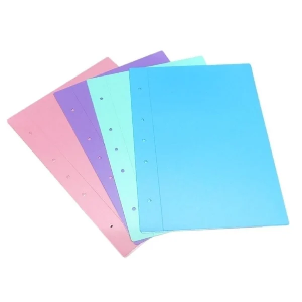 Carpeta A4 2 tapas Colores Pasteles