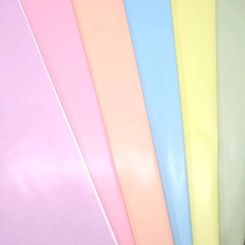 Papel Afiche Pastel pack x10